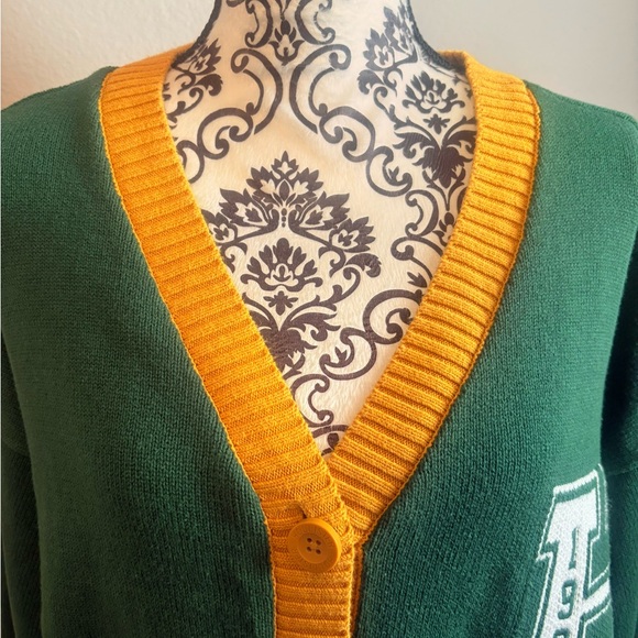 HOLLISTER Vintage College Letterman Cardigan Sweater - Picture 4 of 8